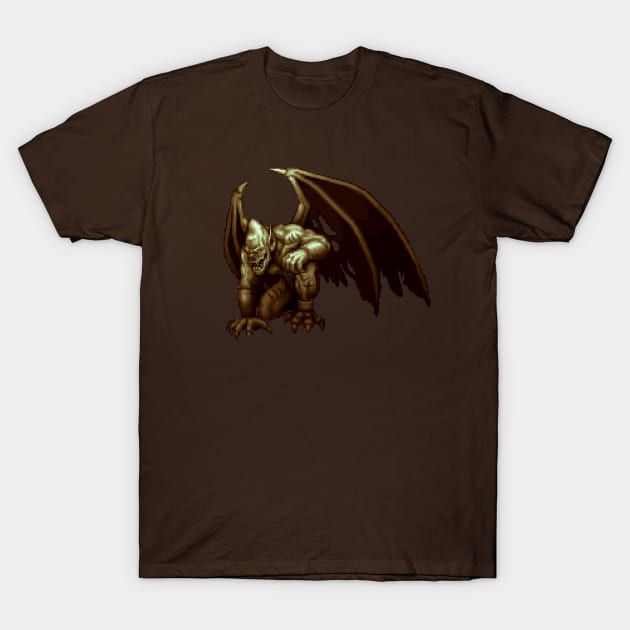 Firebrand Statue T-Shirt by Pixelblaster